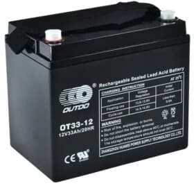 Аккумулятор для ИБП Outdo OT33-12 OT33-12 33 Ач 12 В