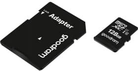 Карта памяти Goodram microSDXC 128 ГБ с SD-адаптером