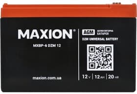 Тяговий акумулятор Maxion MXBP-6-DZM-12 mxbt6dzm12 12 Аг 12 В