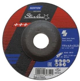 Круг шлифовальный NORTON GV66252837263 по металлу