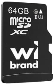 Карта памяти Wibrand microSDXC 64 ГБ