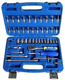 Набор торцевых головок и комплектующих S&R 460322046 1/4" (46 пр.)