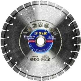 Круг отрезной S&R Premium Segment 252423230 230 мм