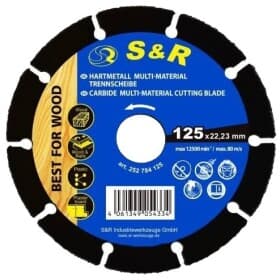 Круг отрезной S&R 252784125 125 мм