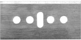 Набор лезвий Vorel 76041 монолитное 10 шт.