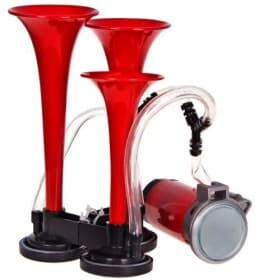 Клаксон Elephant CA-10730 "дудка" 12 В 115 дБ (3 дудки)