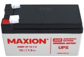 Акумулятор для ДБЖ Maxion MXBPOT1312 1.3 Аг 12 В