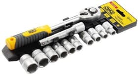 Набор торцевых головок и комплектующих Сила 252012 1/2" (121 пр.)