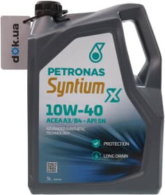 Моторна олива Petronas Syntium X A3/B4 10W-40 синтетична