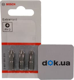 Набір бит Bosch 2607001511 3 шт.