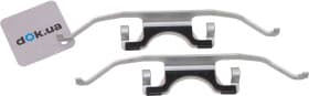Компоненти дискових гальмівних колодок