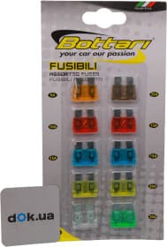 Набор предохранителей Bottari 30112-IS FT midi (normal) 10 шт.