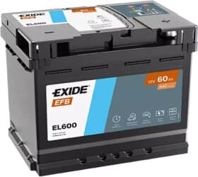 Акумулятор Exide 6 CT-60-R Start-Stop EFB EL600