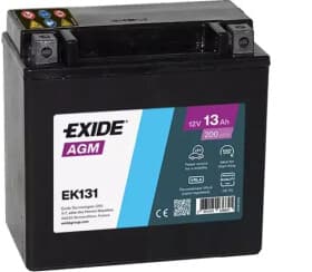 Аккумулятор Exide 6 CT-13-L AGM EK131