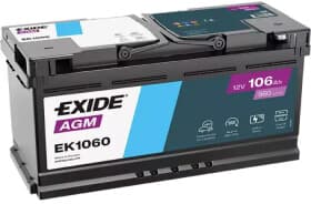 Аккумулятор Exide 6 CT-106-R AGM EK1060