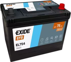 Акумулятор Exide 6 CT-75-R EFB EL754