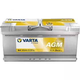 Акумулятор Varta 6 CT-105-R Silver Dynamic AGM 605901095