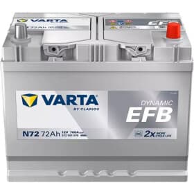 Аккумулятор Varta 6 CT-72-R Dynamic EFB 572501076