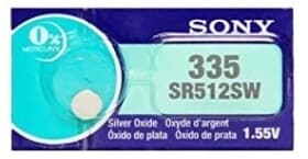 Батарейка Sony sr512sw335 1,55 V 1 шт