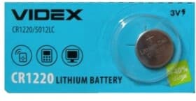 Батарейка Videx CR1220 CR1220 3 V 1 шт