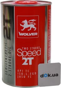 Моторное масло 2T Wolver Two Stroke Speed полусинтетическое