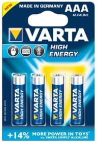 Батарейка Varta High Energy 4903121414 AAA (мизинчиковая) 1,5 V 4 шт