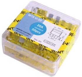 Набір запобіжників WTE WTE-U20 FT midi (normal) 50 шт.