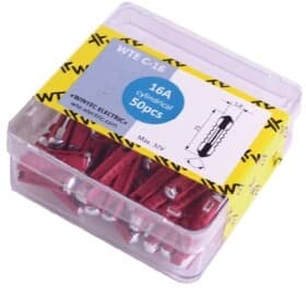 Набір запобіжників WTE WTE-C16 FC 50 шт.