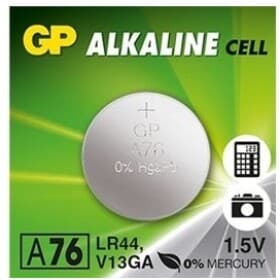 Батарейка GP Alkaline cell A76-U10 LR44 1,5 V 1 шт