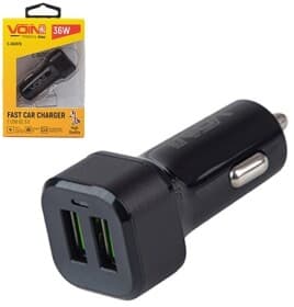 USB зарядка в авто Voin C-36207Q