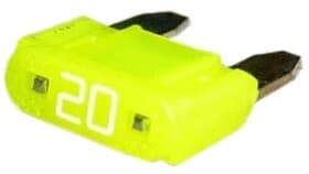 Запобіжник автомобільний Citroen / Peugeot 6500P1 FN mini 20A