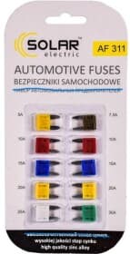 Набор предохранителей Solar af311 FN mini 10 шт.