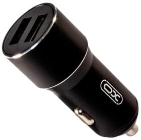 USB зарядка в авто XO Metal Series XO-CC30-BK