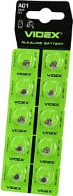 Батарейка Videx AG1 LR60 1,5 V 10 шт