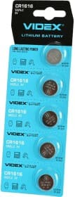 Батарейка Videx CR1616 CR1616 3 V 5 шт