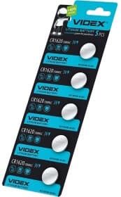 Батарейка Videx CR1620 CR1620 3 V 5 шт