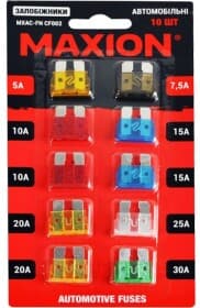 Набор предохранителей Maxion MXAC-FNCF002 FN mini 10 шт.