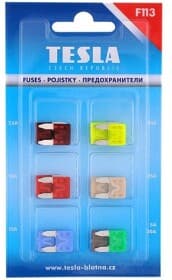 Набір запобіжників TESLA BLATNA F113.000.000 FN mini 12 шт.