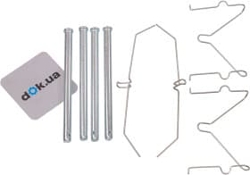 Компоненти дискових гальмівних колодок