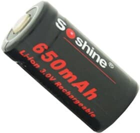 Акумуляторна батарейка Soshine 11-1005 650 mAh 1 шт Акумуляторна батарейка Soshine 11-1005 650 mAh 1 шт