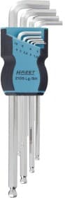 Набір ключів шестигранних Hazet 2105LG9H 1,5-10 мм з кулеподібним наконечником 9 шт
