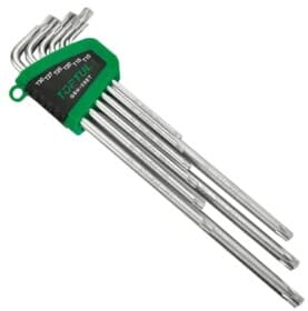Набір ключів TORX Toptul GSN-09ET T10H-T50H 9 шт