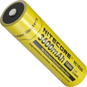 Аккумуляторная батарейка Nitecore NL1836 61514 3600 mAh 1 шт