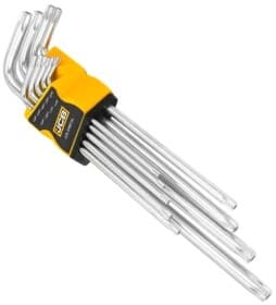 Набір ключів TORX JCB JCB-5098TXL T10H-T50H 9 шт