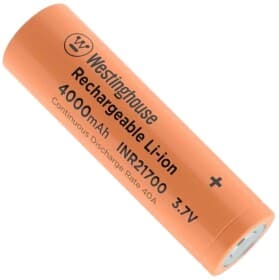 Аккумуляторная батарейка Westinghouse INR21700-4000 4000 mAh 1 шт