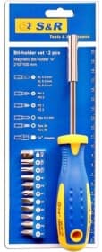 Викрутка з набором бит S&R 250011100
