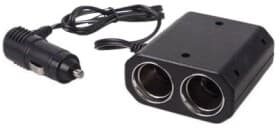 Разветвитель прикуривателя с USB Pulso 3 в 1 + 2 USB SC-3031