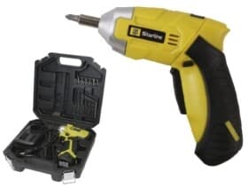 Электроотвертка Starline GV LCS150 (ЗУ + биты + чехол)