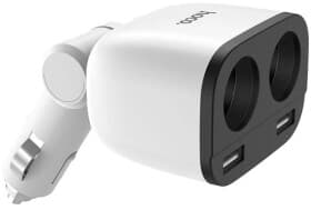 Розгалужувач прикурювача з USB Hoco Z28 Power ocean 91967