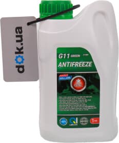 Готовый антифриз GNL G11 зеленый -40 °C